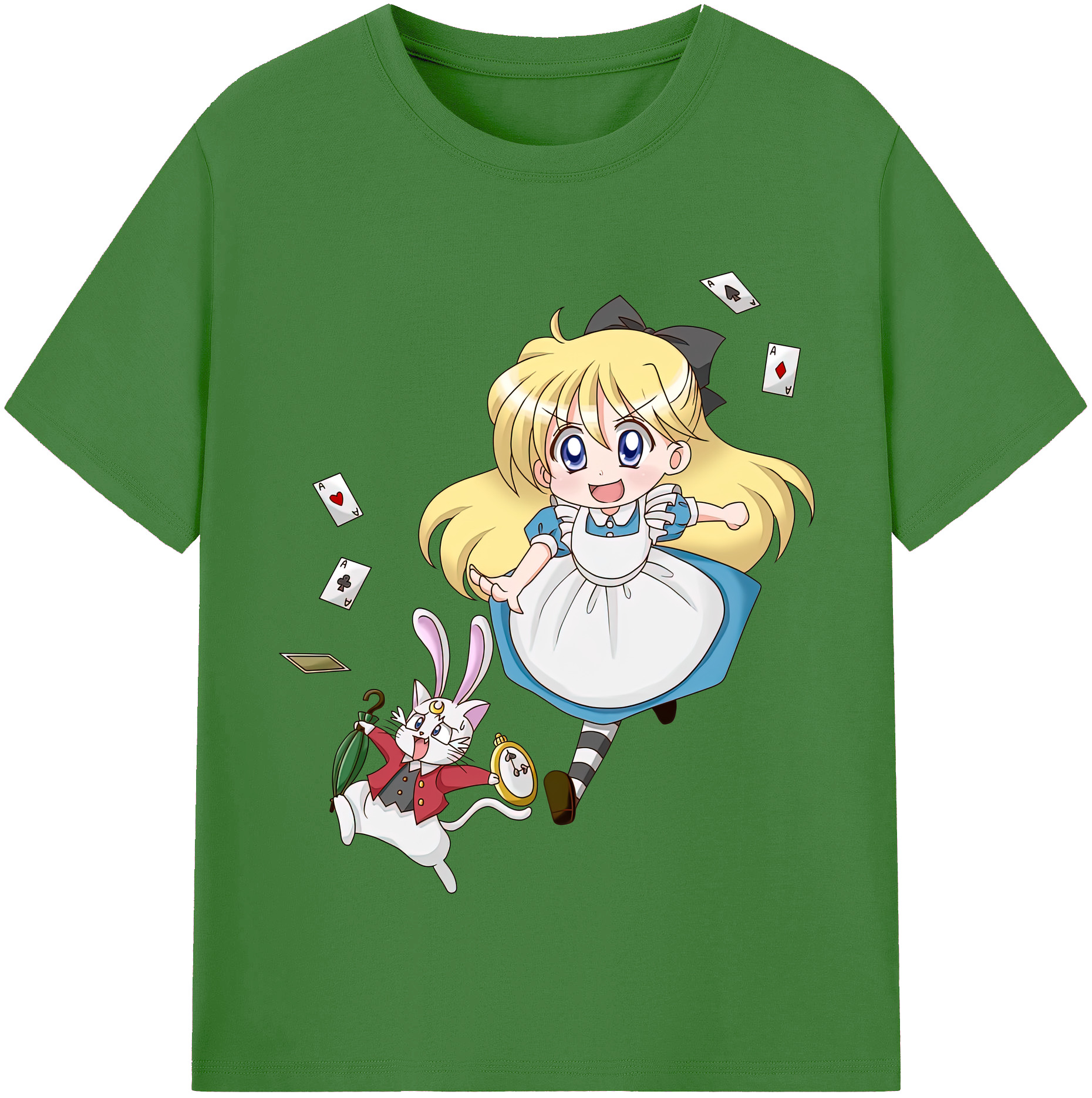 （画像用） 美少女戦士セーラームーン 愛野 美奈子 あいの みなこ Sailor Moon Aino Minako レディースカジュアルプリントTシャツ（綿100％）